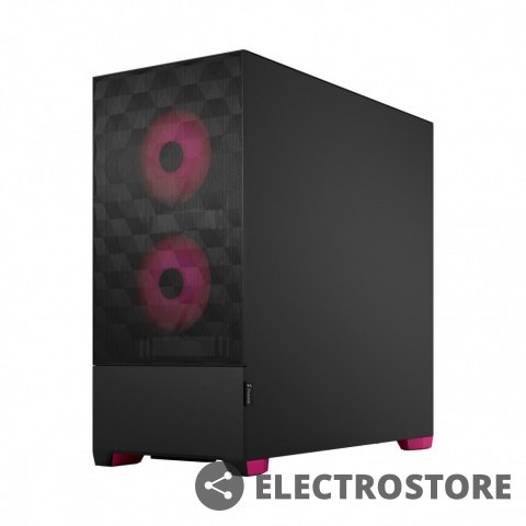 Fractal Design Obudowa Pop Air Core TG Clear Tint RGB magenta core Fractal Design Obudowa Pop Air Core TG Clear Tint RGB magenta core