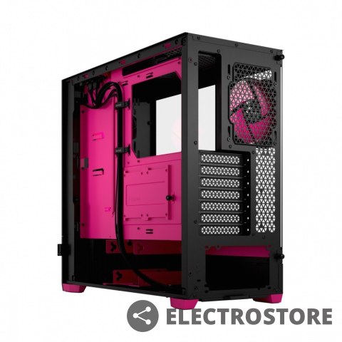 Fractal Design Obudowa Pop Air Core TG Clear Tint RGB magenta core Fractal Design Obudowa Pop Air Core TG Clear Tint RGB magenta core