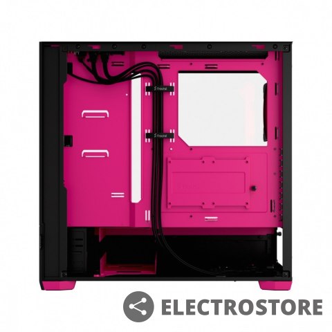 Fractal Design Obudowa Pop Air Core TG Clear Tint RGB magenta core Fractal Design Obudowa Pop Air Core TG Clear Tint RGB magenta core