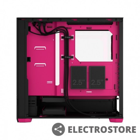Fractal Design Obudowa Pop Air Core TG Clear Tint RGB magenta core Fractal Design Obudowa Pop Air Core TG Clear Tint RGB magenta core
