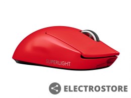 Logitech Mysz bezprzewodowa G Pro X Superlight 910-006784 czerwona