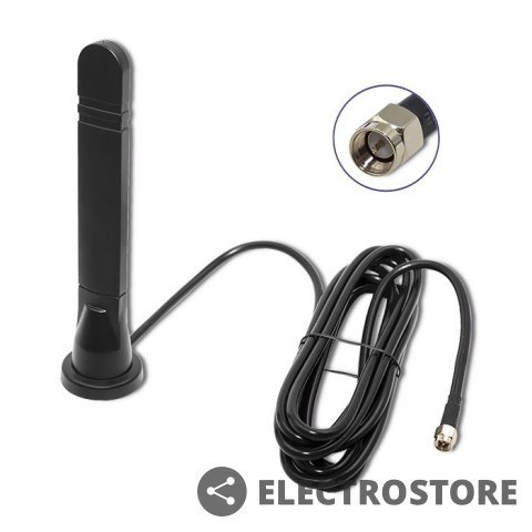 Qoltec Antena 5G LTE dookólna DUAL | 8 dBi | wewnętrzna Qoltec Antena 5G LTE dookólna DUAL | 8 dBi | wewnętrzna