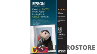 Epson Papier Premium Glossy Photo 255g/m2 30 arkuszy 13x18cm