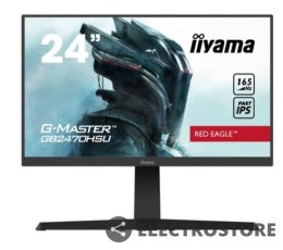 IIYAMA Zestaw monitor 23.8 cala GB2470HSU-B1 0,8ms,HDMI,DP,IPS,PIVOT,FreeSync,USB + głośnik bezprzewodowy Muvo Play Creative czarny