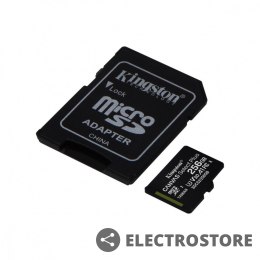 Kingston Karta pamięci microSD 256GB Canvas Select Plus 100/85MB/s Adapter