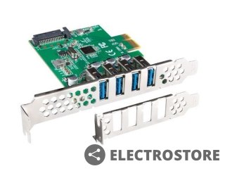 Lanberg Karta PCI.EX-> USB 3.1 Gen1 PCE-US3-004