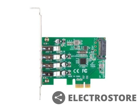 Lanberg Karta PCI.EX-> USB 3.1 Gen1 PCE-US3-004 Lanberg Karta PCI.EX-> USB 3.1 Gen1 PCE-US3-004