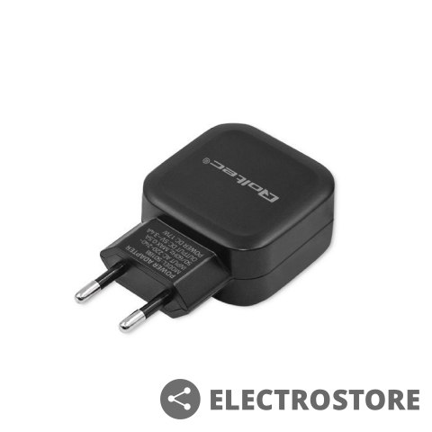 Qoltec Ładowarka sieciowa 17W | 5V | 3.4A | 2xUSB + kabel USB typC Qoltec Ładowarka sieciowa 17W | 5V | 3.4A | 2xUSB + kabel USB typC