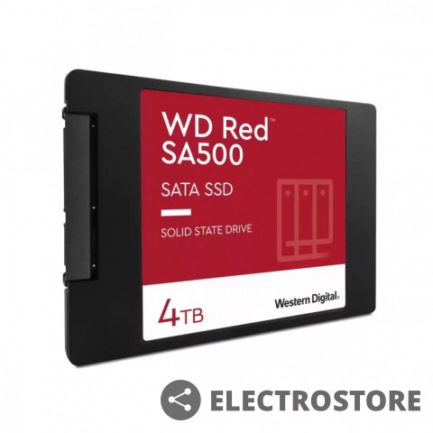 Western Digital Dysk SSD Red 4TB SATA 2,5 WDS400T1R0A Western Digital Dysk SSD Red 4TB SATA 2,5 WDS400T1R0A