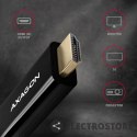 AXAGON RVD-HI14C2 Adapter aktywny DisplayPort -> HDMI 1.4, kabel 1,8m, 4K/30Hz