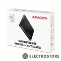 AXAGON EE25-A6M Bezśrubowa aluminiowa obudowa zewnętrzna USB 3.2 Gen 1 - SATA 6G dla 2.5" SSD/HDD