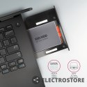 AXAGON RSS-CD09 Ramka na 2,5" SSD-HDD do gniazda DVD, 9.5mm LED aluminium