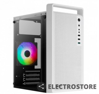 AeroCool Obudowa CS-109 RGB USB 3.0 Mini Tower biała