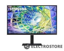 Samsung Monitor 27 cali ViewFinity S8 IPS 3840 x 2160 UHD 16:9 1xHDMI 1xUSB-C (90W) 1xDP 3xUSB 3.0 5ms HAS+PIVOT płaski 3 lata on-site (