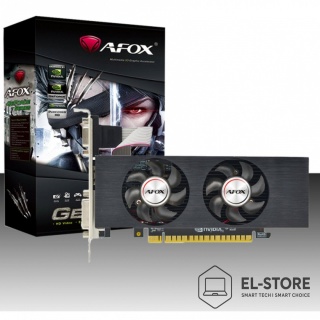 AFOX Karta graficzna - Geforce GTX750 4GB GDDR5 128Bit DVI HDMI VGA LP Dual Fan