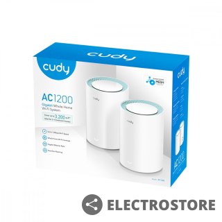Cudy System WiFi Mesh M1300 (2-Pack) AC1200