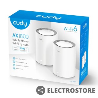 Cudy System WiFi Mesh M1800 (2-Pack) AX1800