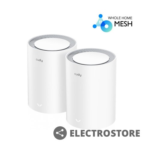 Cudy System WiFi Mesh M1800 (2-Pack) AX1800 Cudy System WiFi Mesh M1800 (2-Pack) AX1800