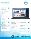 Dell Notebook Vostro 3420 Win11Pro i7-1255U/16GB/512GB SSD/14.0" FHD/Intel Iris Xe/Cam & Mic/WLAN + BT/Backlit Kb/3 Cell/3Y ProSuppor