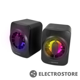 Esperanza Głośnik 2.0 USB LED Rainbow Sakara