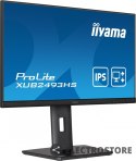 IIYAMA Monitor 23.8 cala XUB2493HS-B5 IPS.HDMI.DP.2x2W.HAS(150mm)