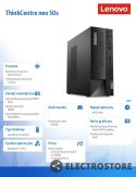 Lenovo Komputer ThinkCentre Neo 50s SFF 11SX0038PB W11Pro i5-12400/8GB/256GB/INT/DVD/3YRS OS + 1YR Premier Support