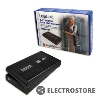 LogiLink Obudowa aluminiowa na dysk SATA 3,5' USB2.0