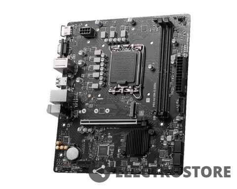 MSI Płyta główna PRO H610M-E s1700 DDR4 HDMI M.2 mATX MSI Płyta główna PRO H610M-E s1700 DDR4 HDMI M.2 mATX