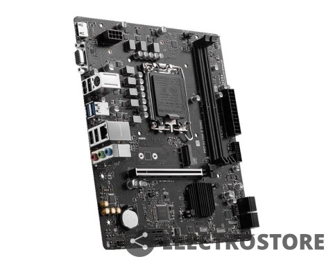 MSI Płyta główna PRO H610M-E s1700 DDR4 HDMI M.2 mATX MSI Płyta główna PRO H610M-E s1700 DDR4 HDMI M.2 mATX