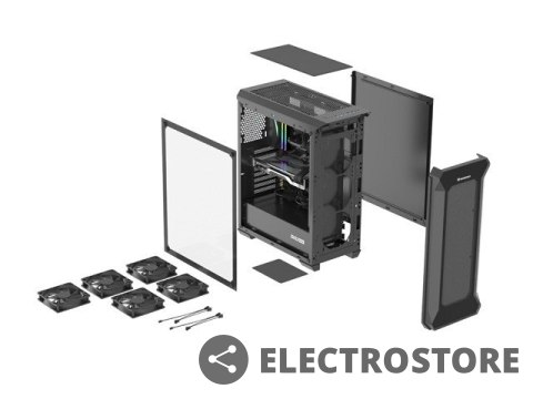 Natec Obudowa Genesis Irid 505F z oknem USB 3.0 Natec Obudowa Genesis Irid 505F z oknem USB 3.0