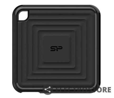 Silicon Power Dysk zewnętrzny SSD PC60 240GB 540/500 MB/s USB 3.2, USB-C
