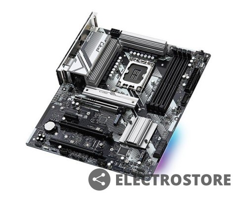 ASRock Płyta główna B760 Pro RS s1700 4DDR5 DP/HDMI/eDP M.2 ATX ASRock Płyta główna B760 Pro RS s1700 4DDR5 DP/HDMI/eDP M.2 ATX
