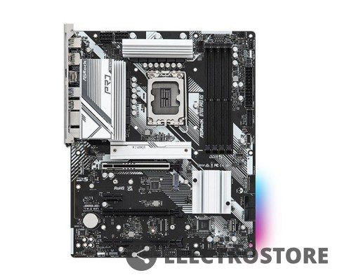 ASRock Płyta główna B760 Pro RS s1700 4DDR5 DP/HDMI/eDP M.2 ATX ASRock Płyta główna B760 Pro RS s1700 4DDR5 DP/HDMI/eDP M.2 ATX