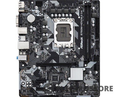 ASRock Płyta główna B760M-HDV/M.2 D4 s1700 2DDR4 DP/HDMI mATX ASRock Płyta główna B760M-HDV/M.2 D4 s1700 2DDR4 DP/HDMI mATX
