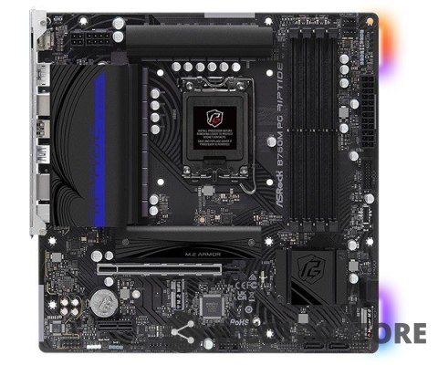 ASRock Płyta główna B760M PG RIPTIDE s1700 4DDR5 DP/HDMI/USB mATX ASRock Płyta główna B760M PG RIPTIDE s1700 4DDR5 DP/HDMI/USB mATX