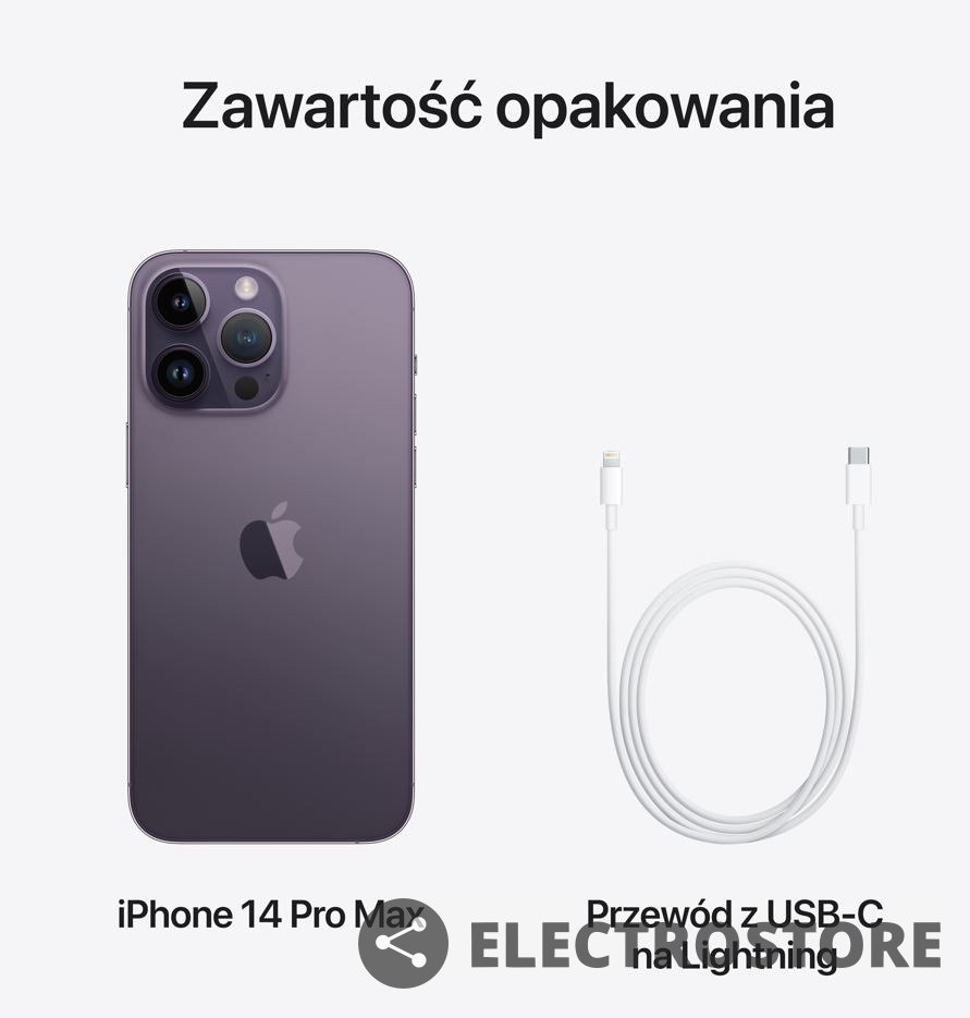 Apple IPhone 14 Pro Max Głęboka Purpura 128GB