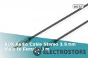 Digitus Kabel przedłużający audio MiniJack Stereo Typ 3.5mm/3.5mm M/Ż nylon 1m
