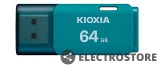 Kioxia Pendrive Hayabusa U202 64GB USB 2.0 Aqua