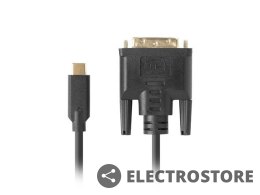 Lanberg Kabel USB-C(M)->DVI-D(24+1)(M) 1.8M czarny