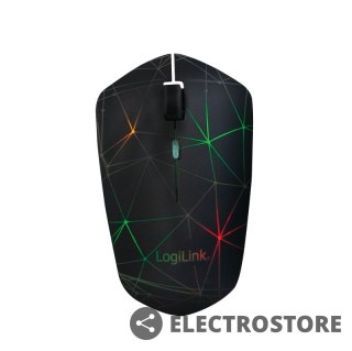 LogiLink Mysz bezprzewodowa Bluetooth, optyczna z podświetleniem LED