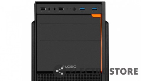 Logic Concept Obudowa komputerowa J23 midi tower ATX USB 3.0 x 2 Czarna Logic Concept Obudowa komputerowa J23 midi tower ATX USB 3.0 x 2 Czarna
