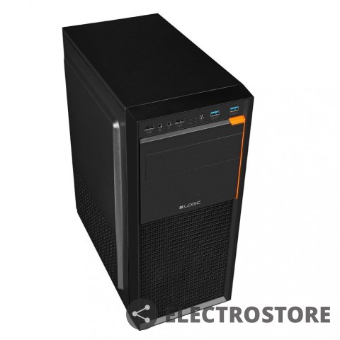 Logic Concept Obudowa komputerowa J23 midi tower ATX USB 3.0 x 2 Czarna Logic Concept Obudowa komputerowa J23 midi tower ATX USB 3.0 x 2 Czarna