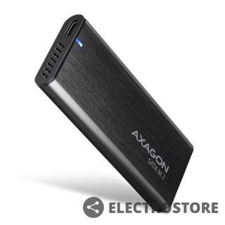 AXAGON EEM2-SBC Obudowa zewnętrzna aluminiowa bezśrubowa USB-C 3.2 GEN 2 M.2 SATA SSD