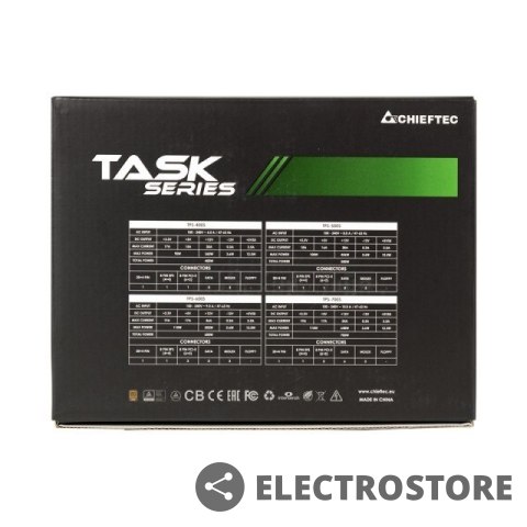 Chieftec Zasilacz TPS-600S 600W ATX-12V, TAS series Chieftec Zasilacz TPS-600S 600W ATX-12V, TAS series