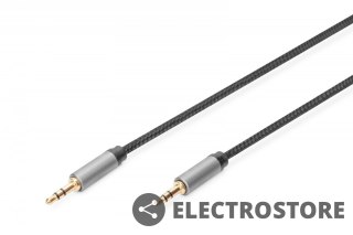 Digitus Kabel połączeniowy audio MiniJack Stereo Typ 3.5mm/3.5mm M/M nylon 3m
