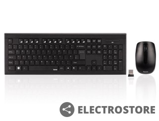 Hama Zestaw bezprzewodowy klawiatura + mysz - Cortino