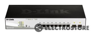 D-Link Przełącznik DGS-1210-10P Switch 8GE PoE 2SFP