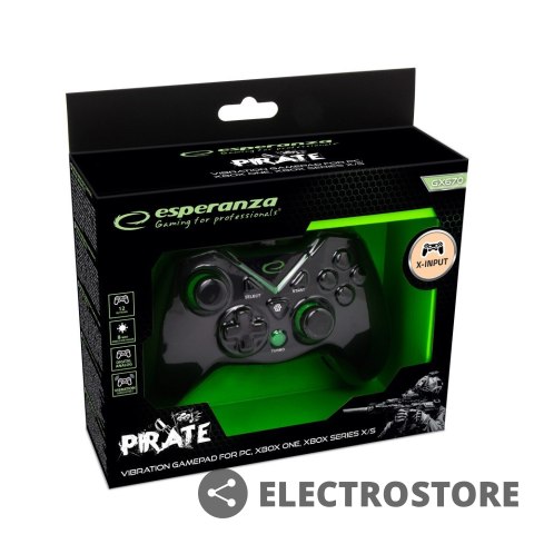 Esperanza Gamepad PC/XBOX series X/S USB Pirate Esperanza Gamepad PC/XBOX series X/S USB Pirate
