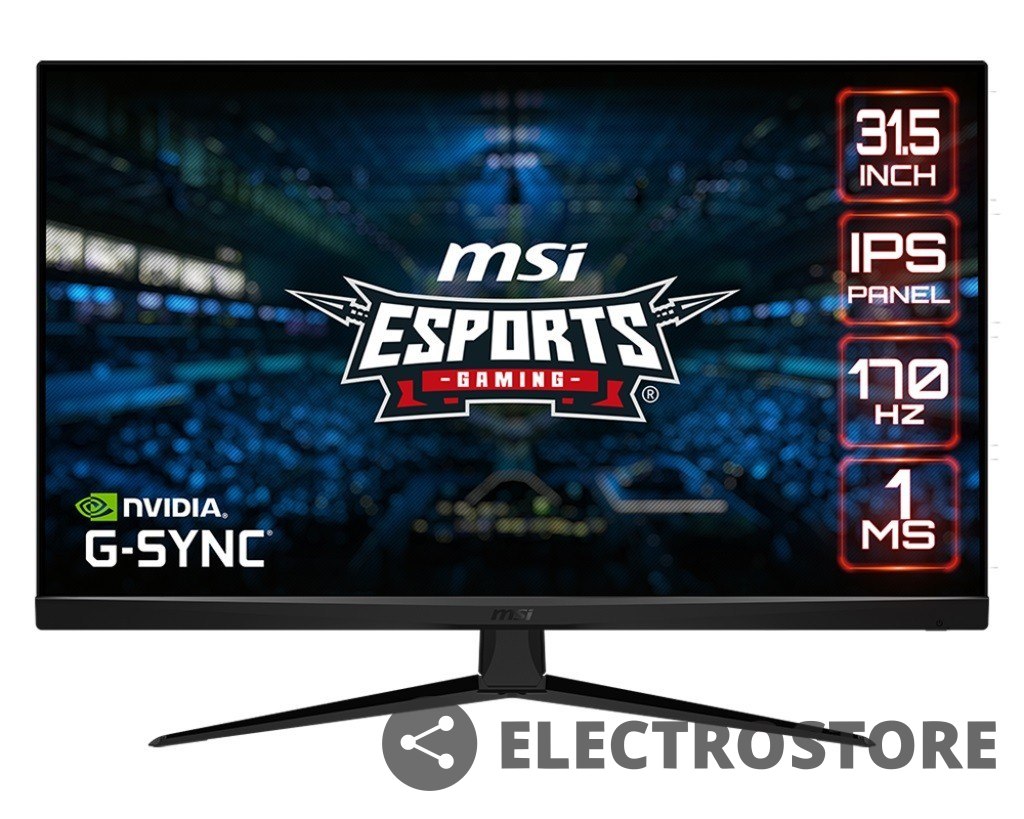 MSI Monitor G321Q 31.5 cala IPS FLAT/LED/WQHD/170Hz MSI Monitor G321Q 31.5 cala IPS FLAT/LED/WQHD/170Hz