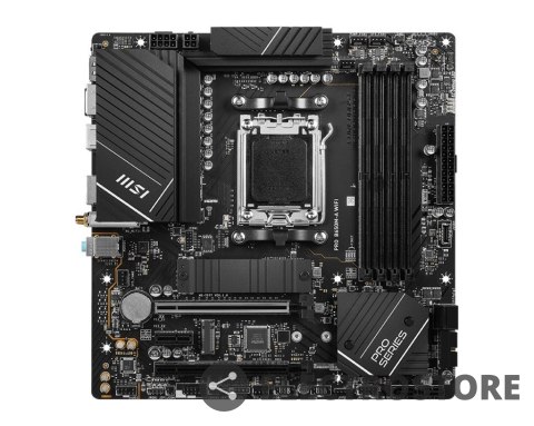 MSI Płyta główna B650M-A WIFI AM5 4DDR5 HDMI/DP mATX MSI Płyta główna B650M-A WIFI AM5 4DDR5 HDMI/DP mATX